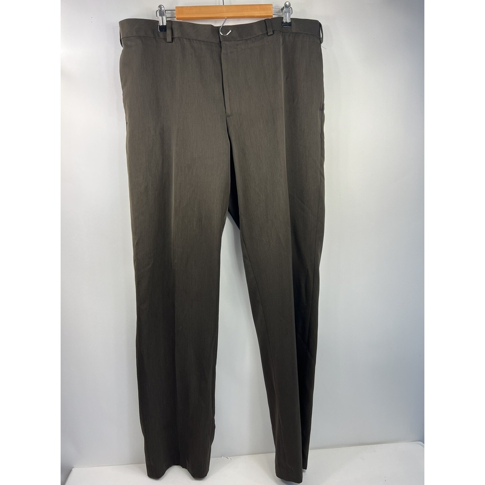 Van Heusen Studio Trousers Slacks Men's Size‎ 38/34 Brown